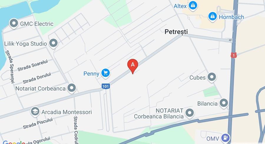 Spatiu comercial si clinica medicală de vânzare în Corbeanca, Soseaua Unirii, si