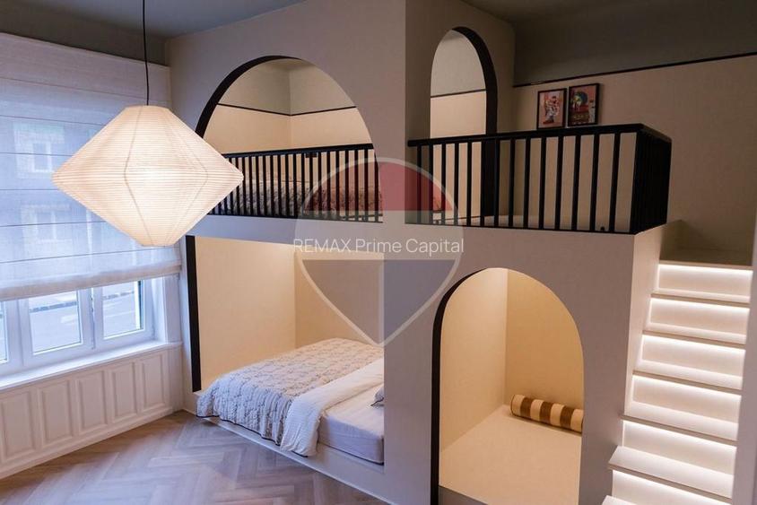 De vânzare apartament cu 3 camere, 2 băi, restaurat integral - Central - 27