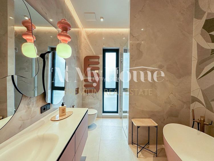 Penthouse Ultra Luxury cu 5 camere,  complet renovat,2 parcari,boxa,terase 195mp - 38