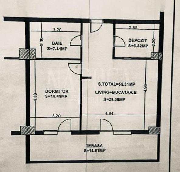 Apartament 2 camere de vanzare in Intre Lacuri, Cluj Napoca