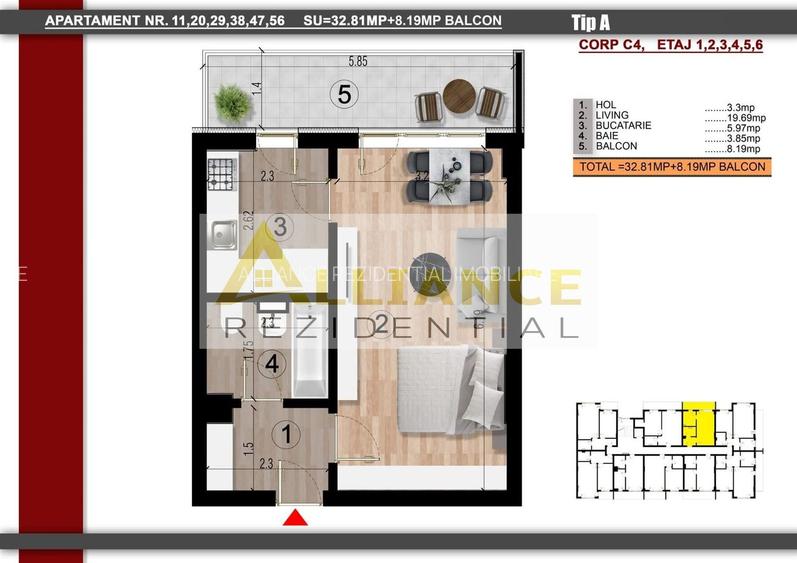 Metrou Berceni Garsoniera 41 MP str Biruintei - 9
