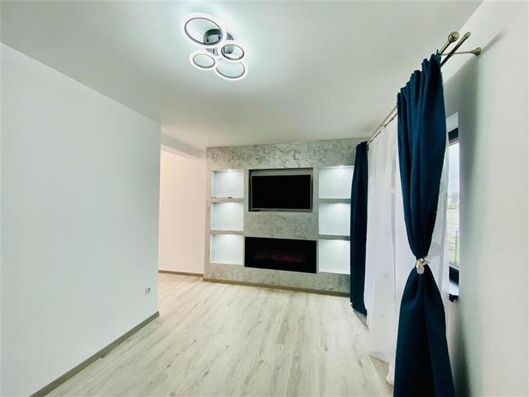 Ap. 2 camere si gradina, mobilat si utilat modern, zona D. Stanca