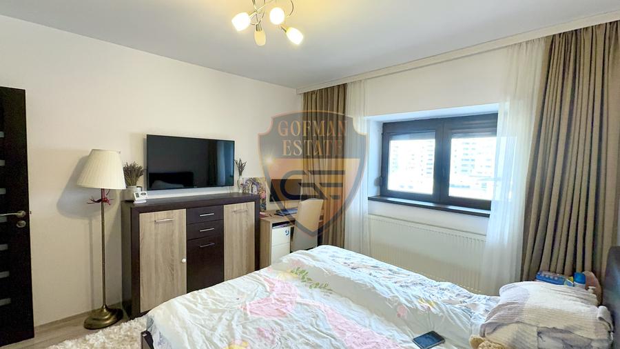 3 camere, Faleza Nord, 84 mp, 2 bai, 2 balcoane, renovat, mobilat, etj 7/8, lift