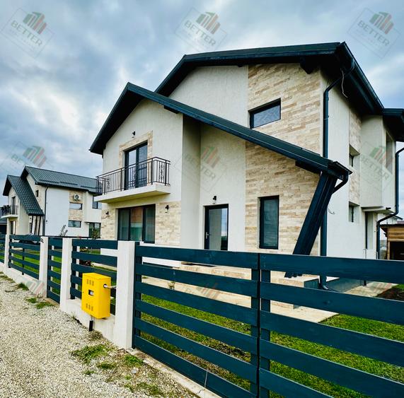 Casa modernă 4 camere de vânzare în Berceni, Ilfov – gata de mutare, Asfalt