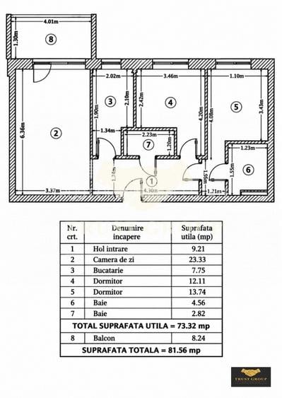 Apartament 3 camere Domenii | Loc de parcare & Boxa - 1