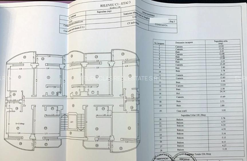 Hotel 3 stele Mamaia - Central - 36 camere - 2.600.000 euro (Cod E8) - 44