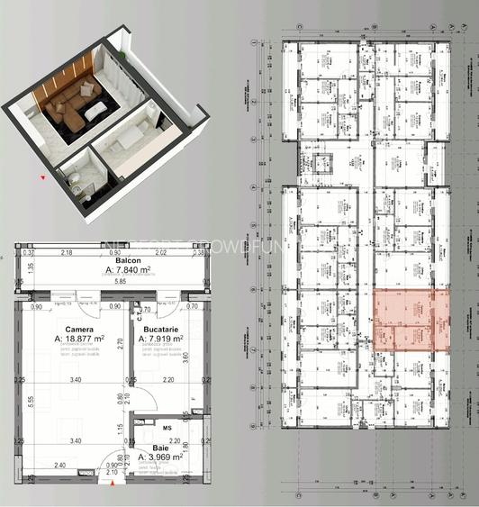 NEOFORT 44 10” METROU GARSONIERA DECOMANDATA INCALZIRE PARDOSEALA I DEZVOLTATOR - 9