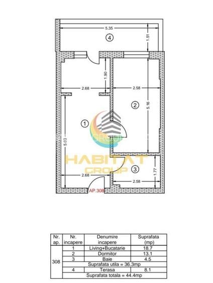 Apartament 2 camere+ parcare- disponibil pentru mutare - 6