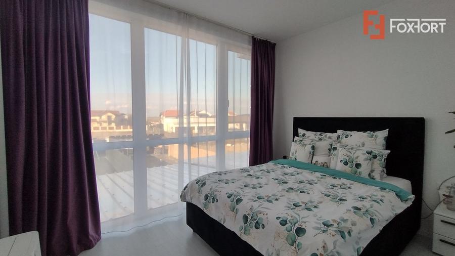Casa insiruita, 4 camere, Sacalaz - arhitectura moderna, 2 locuri de parcare