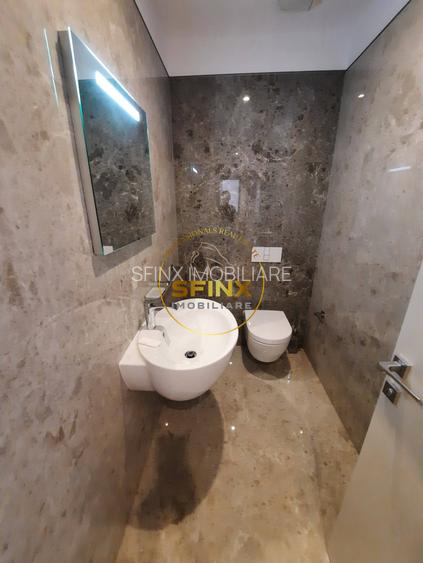 Primaverii, 4 room spacious, furnished apartment, large terrace, parking - 35