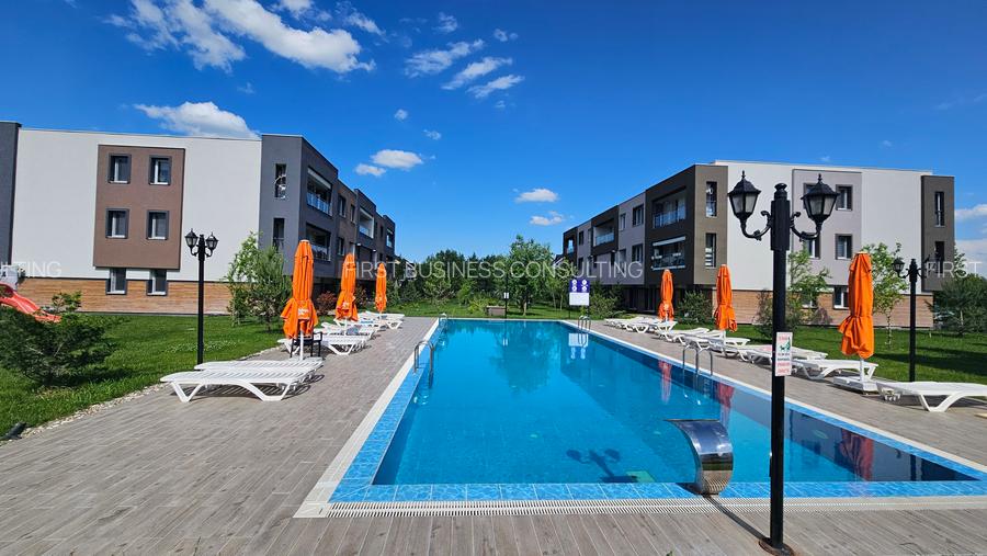 GARSONIERA in Complex cu Piscina zona Otopeni bloc NOU 2025 - 14