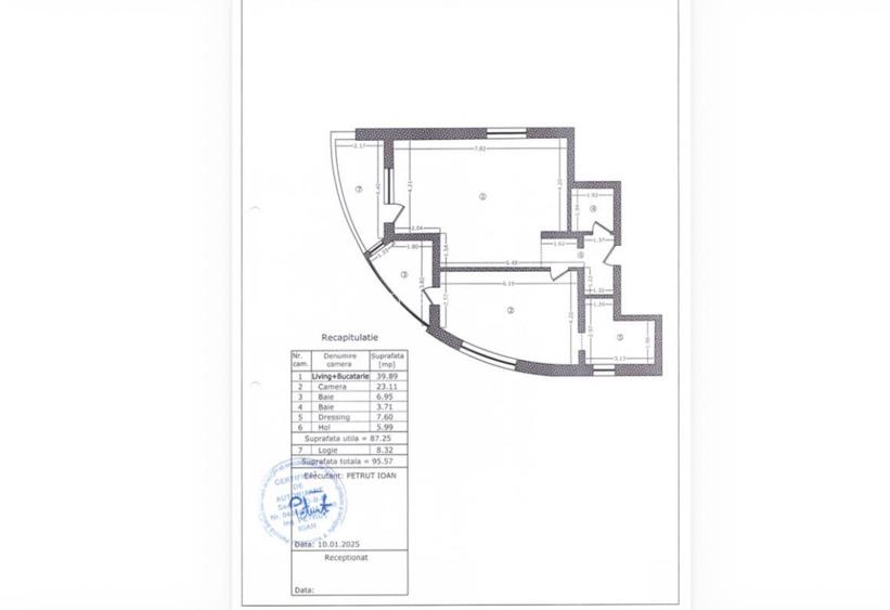 ULTIMUL Ap 2 Camere Herastrau (2 bai) - 95,57 mp - Finalizat - 5