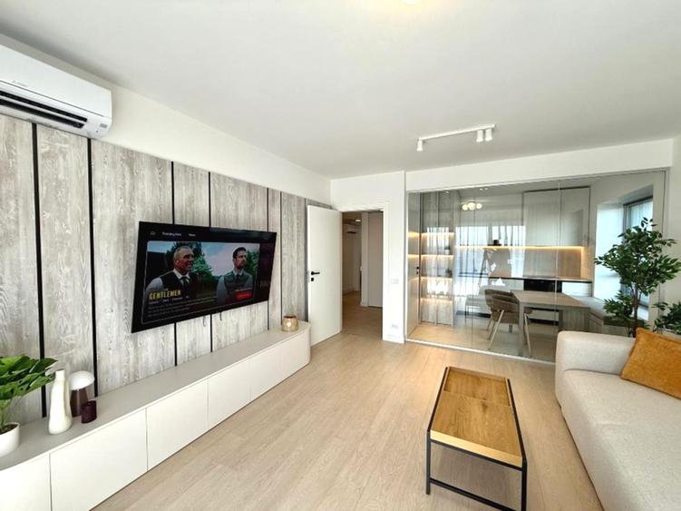 Apartament 3 camere | Prima închiriere & 2 parcări cu prize EV | Akcent City