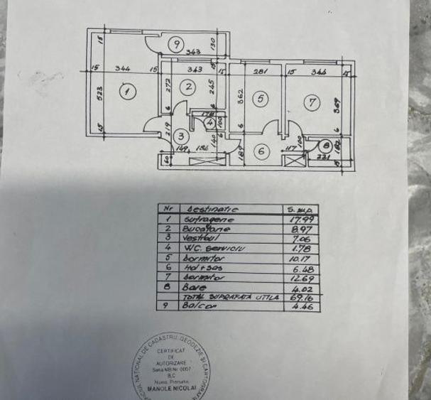 APARTAMENT 3 CAMERE BOLINTINEANU-PETRE ISPIRESCU-