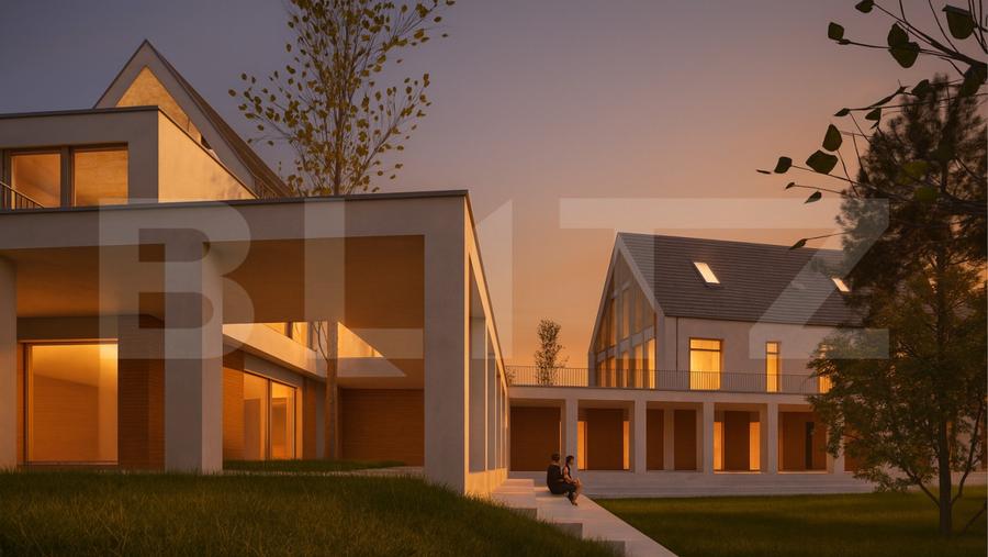 Vila 4 din proiectul SUNRISE RESIDENCE de langa padurea Faget