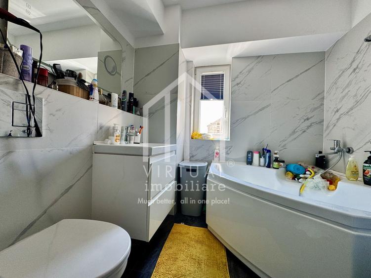 Apartament cu 3 camere, 75mp utili+3 balcoane, etaj 5/5, bloc cu lift