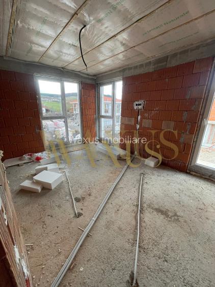 Duplex Semifinisat - 5 camere - 120mp - 375mp ST - Chinteni - 17