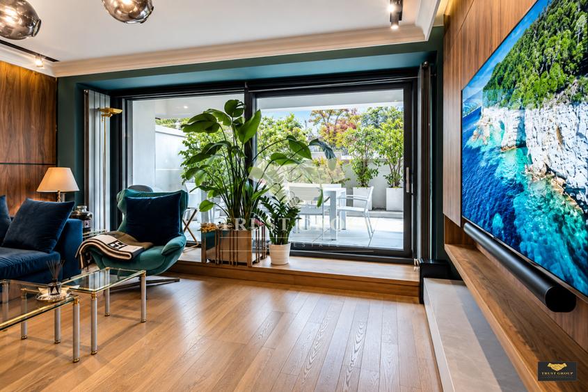 Herastrau | Apartament 3 camere + Garsoniera  | Curte intima | 2 Parcari + Boxa