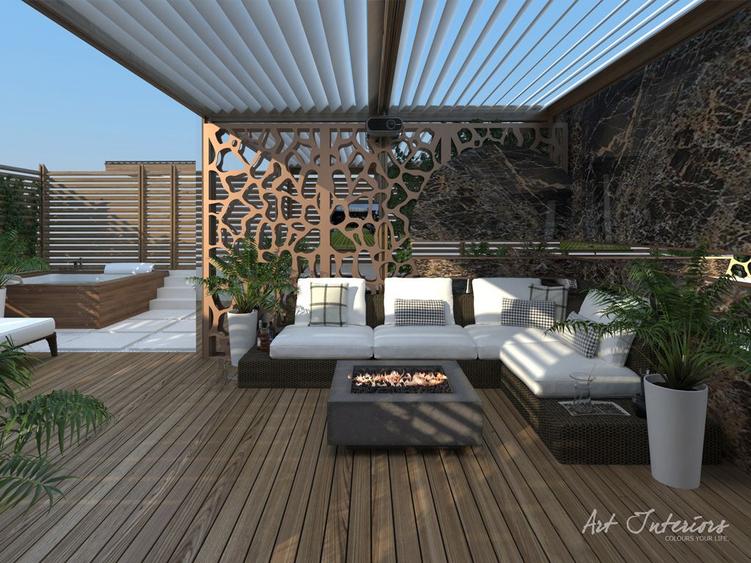 Penthouse 202 mp | 2 niveluri | Terase private | Proiect premium cu piscine |