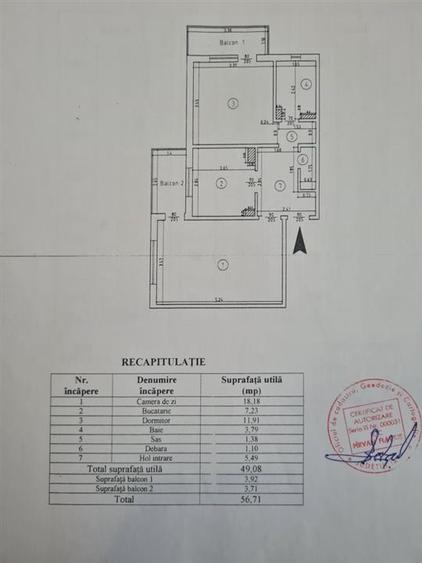 Apartament 2 camere decomandat, mobilat si utilat - CUG