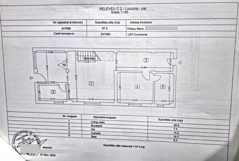 Proprietate Exclusiva de Vanzare in Palazu Mare – 1.412 mp teren