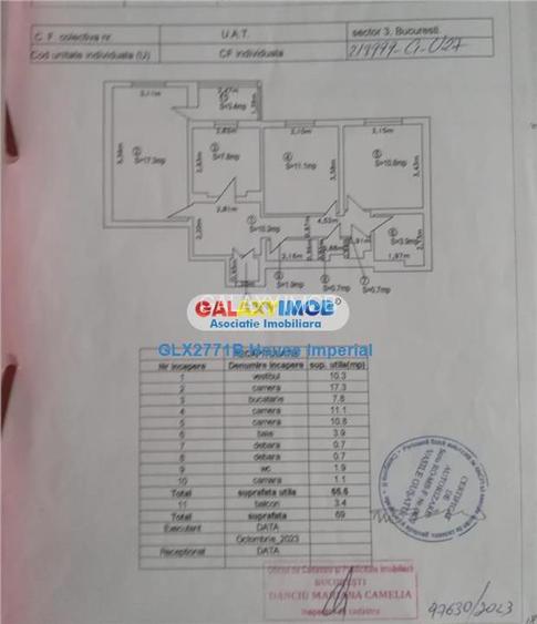 Apartament 3 camere decomandat Kaufland Mihai Bravu