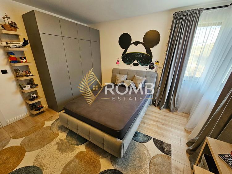 Casă tip duplex, 120 mp utili, teren 305 mp, complet mobilată, Valea Seaca