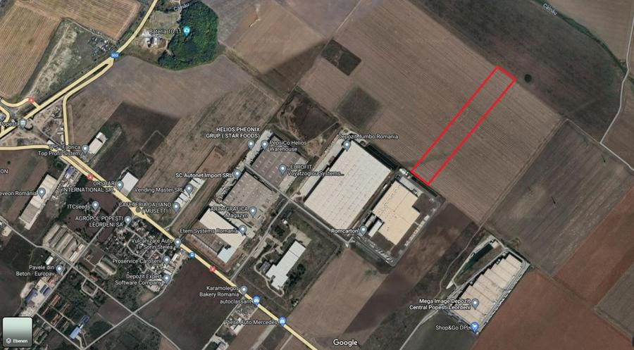 Teren de vanzare - 45.000 mp - Popesti-Leordeni, DN4