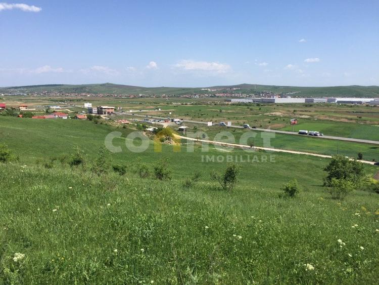 Vanzare teren pentru casa/duplex cu PUZ, la 6 min de Cluj-Napoca