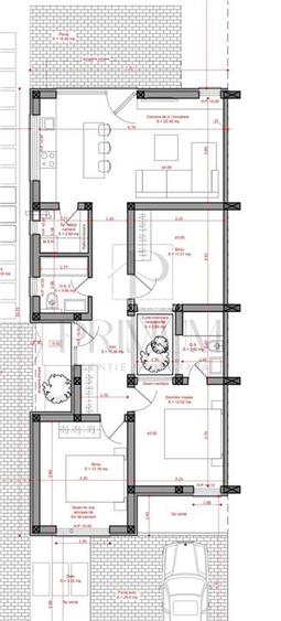 Duplex deosebit - la asfalt - 3 dormitoare - 5