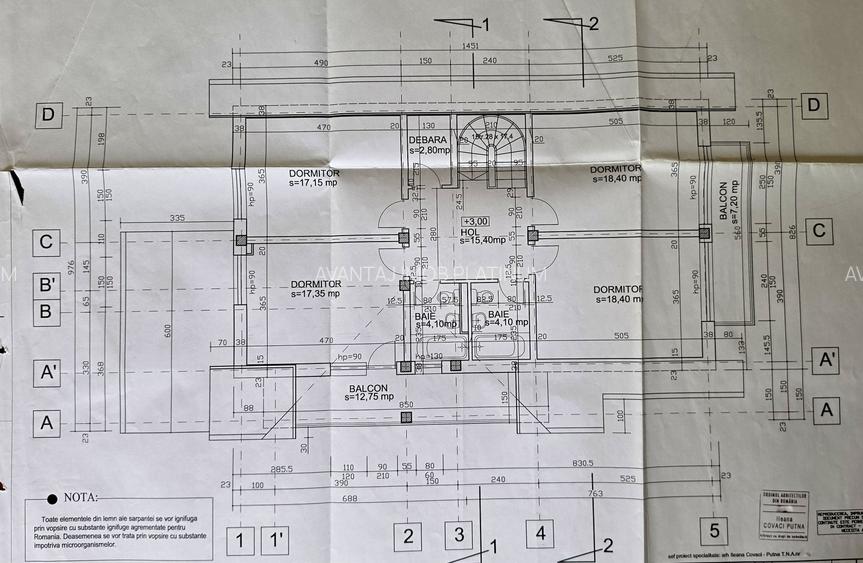 Vila individuala Chiajna - Rosu, peste 400 mp construiti, teren 1250 mp