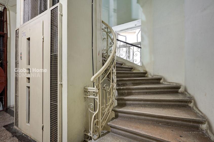 Apartament 3 camere 128MP | Cismigiu | Parc Cismigiu | Curte cu parcare | Lift |