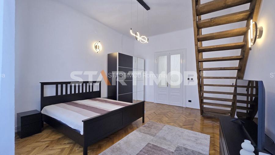 Studio mobilat Central Brasov cu parcare str Lunga - 25