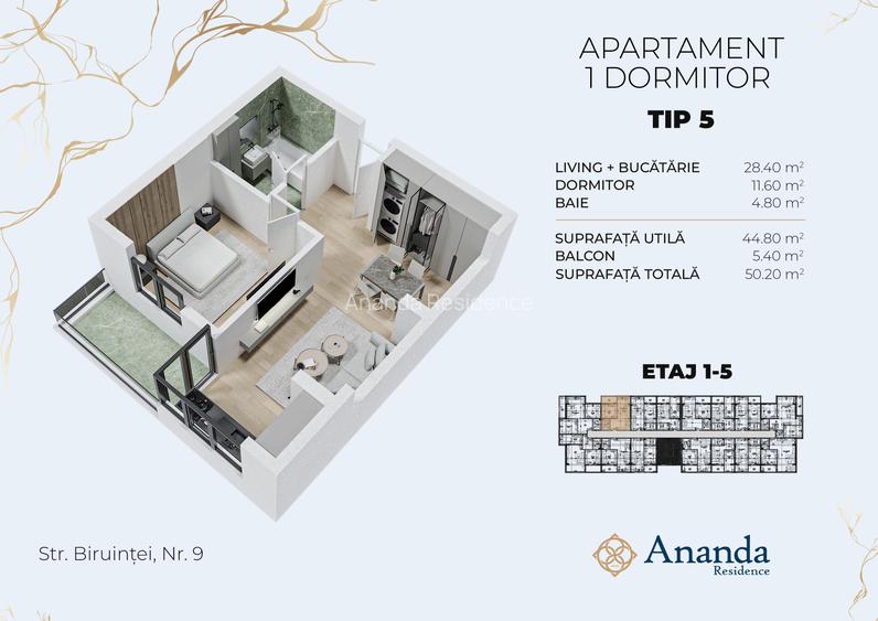 Metrou Berceni - Apartament 2 camere premium - 8