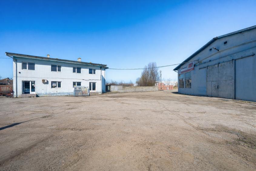 HALĂ DE VÂNZARE SĂCĂLAZ – 4.053 MP TEREN