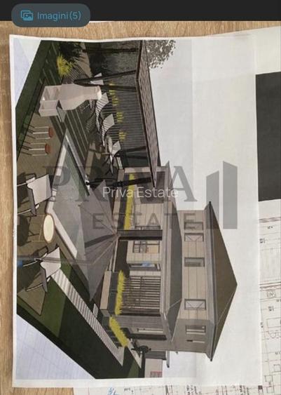Teren cu autorizație de construcție, asfalt, utilități, Ghiroda