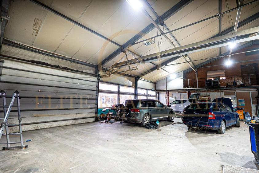Hală industrială pe varianta Ovidiu, în spatele magazinului JUMBO