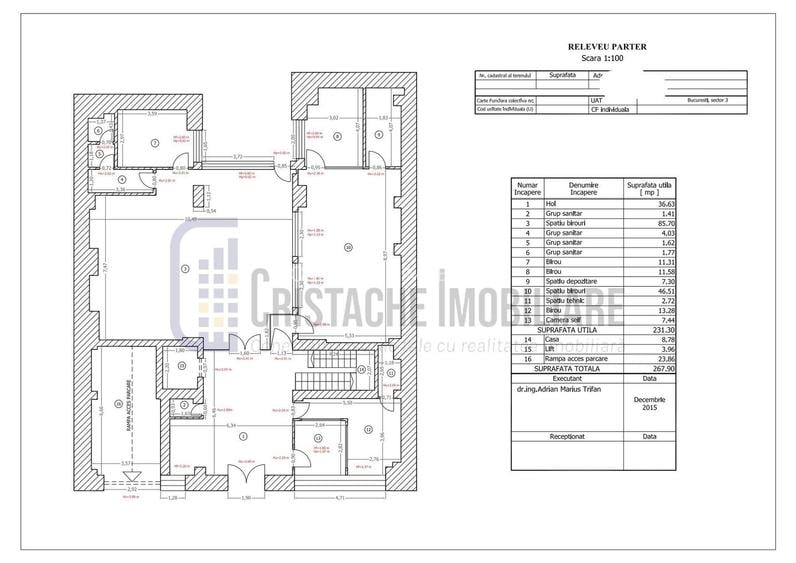 Ground floor available in City center, 200 sqm - 12