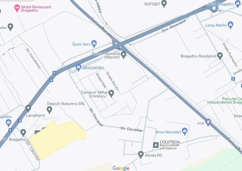 Oportunitate de investiție - teren de vânzare - 43.290 mp - Bragadiru