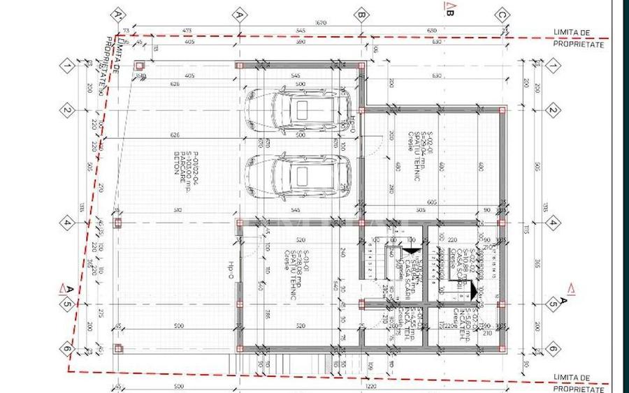 Teren autorizat pentru 2 unități locative cartierul Dâmbul Rotund