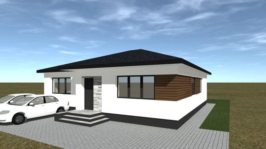 Casa de vanzare in Cihei – 500 mp | Variante: La rosu Semifinisat