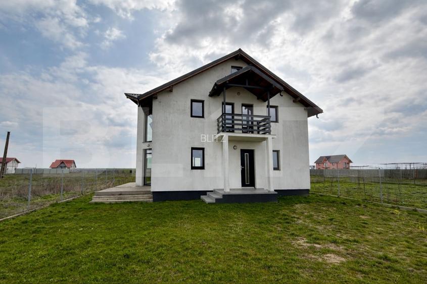 Vilă P+M finisată, 152 mpu, toate utilitățile, teren 600 mp, Ghercești - 15