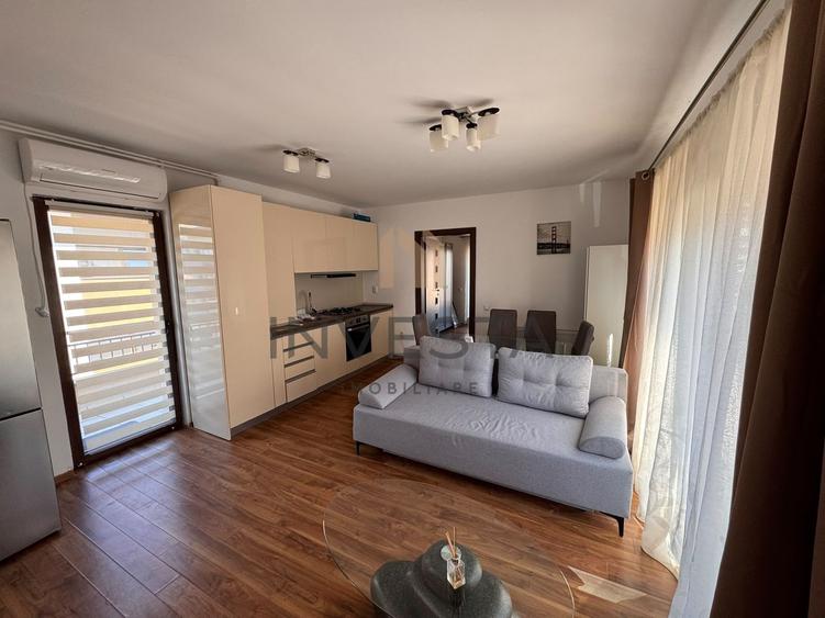 Apartament cu 2 camere, terasa de 27 mp si parcare in Andrei Muresanu!