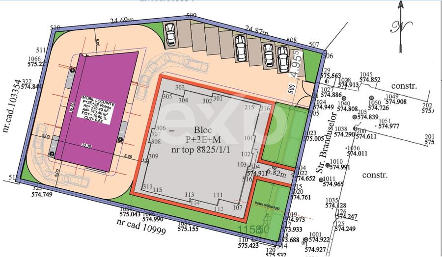 Teren 1.158 mp + concept rezidențial | Zizinului – AFI Brașov