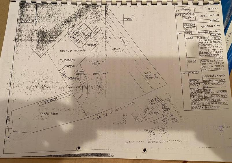 De vânzare teren și construcții în Ceanu Mare - 8.090 mp - 60.000 EUR