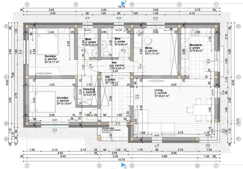 Casa 97 mp utili, teren 650 mp, Valea Sigmirului - 2
