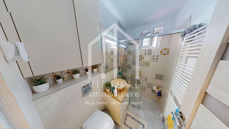 Apartament cu 3 camere, 63mp utili, mobilat si utilat, zona Rahovei