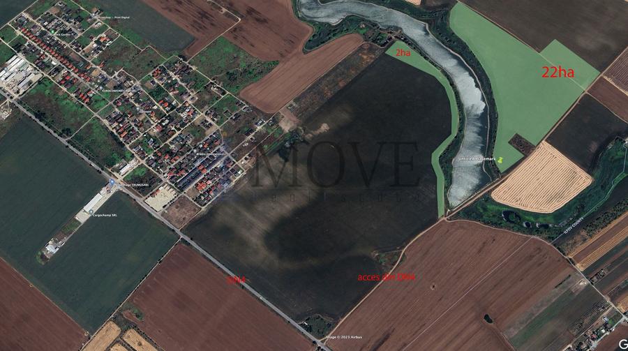 TEREN 22 HA  ideal parc industrial