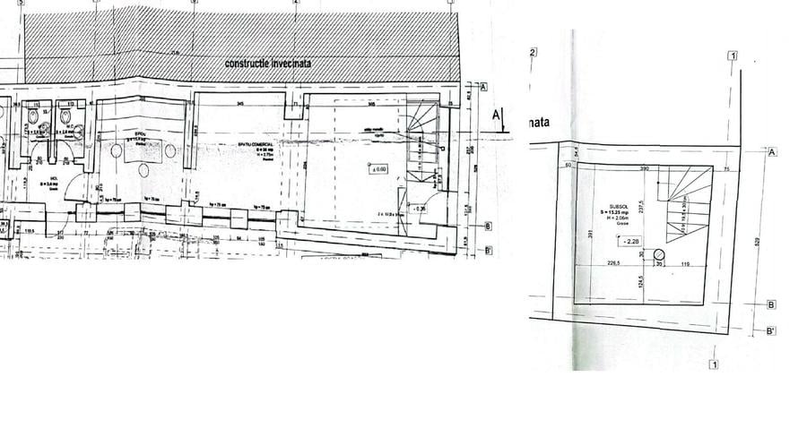 Spațiu comercial stradal de închiriat - Central - Iuliu Maniu - 72mp - 1