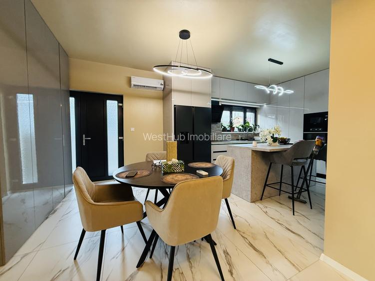 Duplex 3 camere, mobilat modern in Sanmihaiu Roman